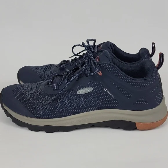 Keen Terradora II Vent Low Hiking Shoes in Blue Nights/Redwood Size Size 8 - Picture 2 of 12